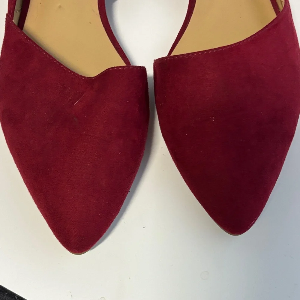 Naturalizer Women's Burgundy Flats size 9 - Picture 4 of 7